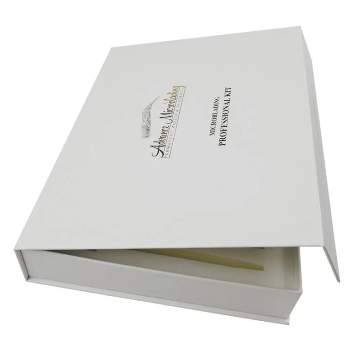White Magnetic Gift Box For Cosmetics